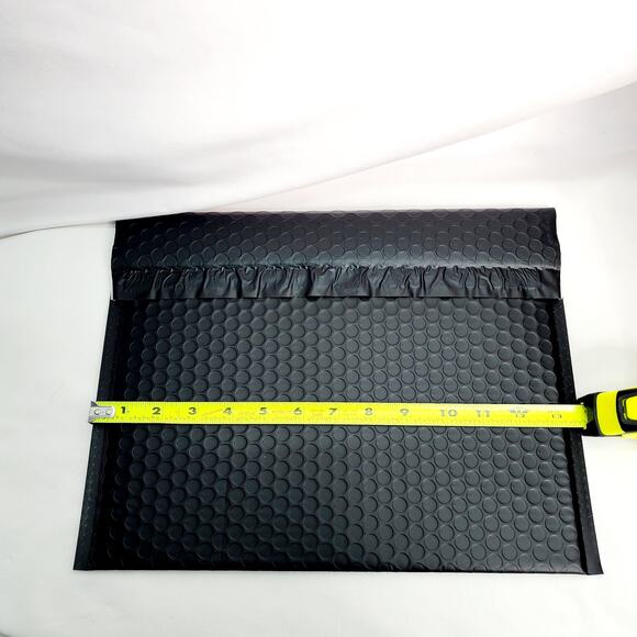 Side Opening 27 Pack Black Bubble Mailers 13 X 10 - Picture 7 of 8